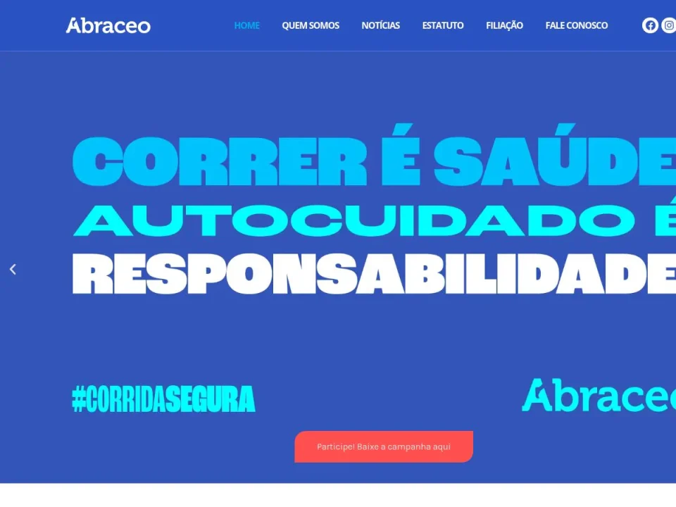 Capa do projeto Abraceo
