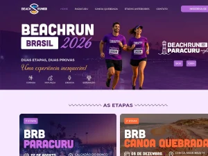 Capa do projeto Beach Run Brasil