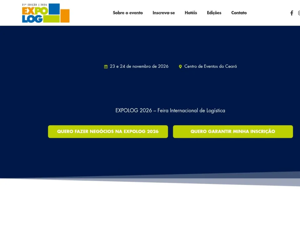 Capa do projeto Feira Expolog
