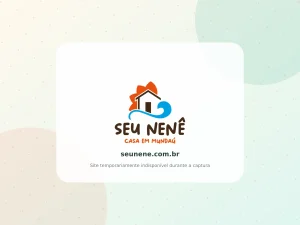 Capa do projeto Seu Nenê