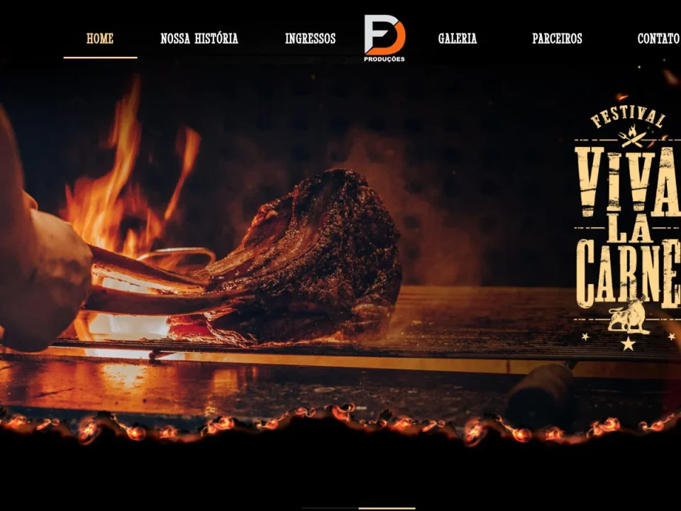 Capa do projeto Viva La Carne